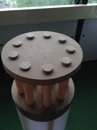 the top part of the prototype